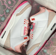 Load image into Gallery viewer, Jordan 3 "Pink Bloom" Kids Exclusive
